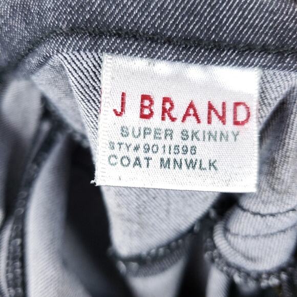 J Brand Wax Coated Super Skinny Pants Size 26 - Picture 4 of 7